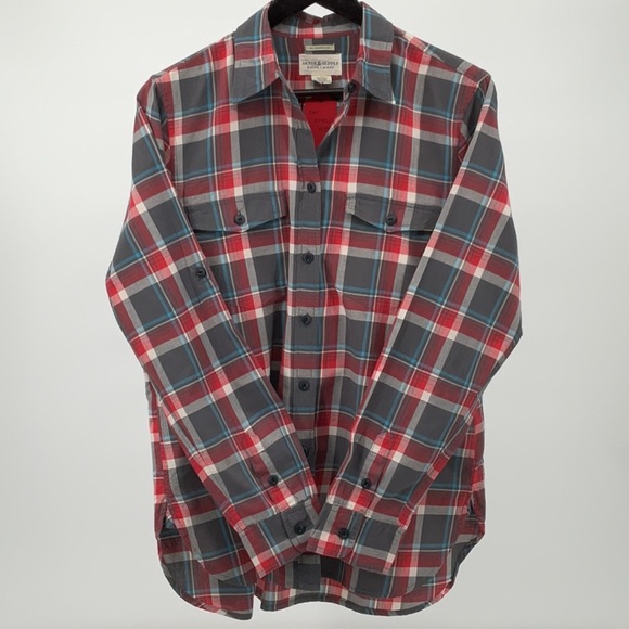 Ralph Lauren Denim & Supply Shirt Women L Cotton Utility Button-Up RL Surplus - Picture 5 of 11